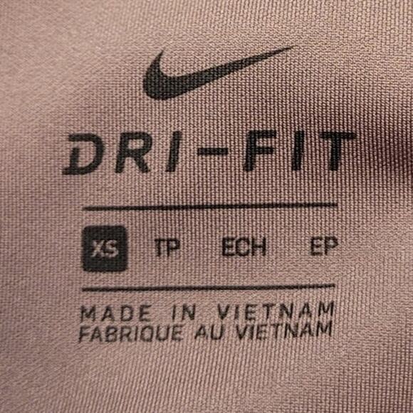 Nike Women’s Swoosh Run Just Do It 7/8 Tights Dusty Rose XS EUC - Picture 4 of 8